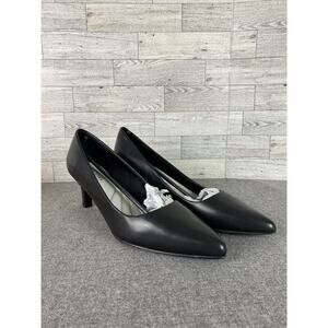 EASY STREET  Women’s Pointe Dress Pump Black Size 12 Comfortable Heels
